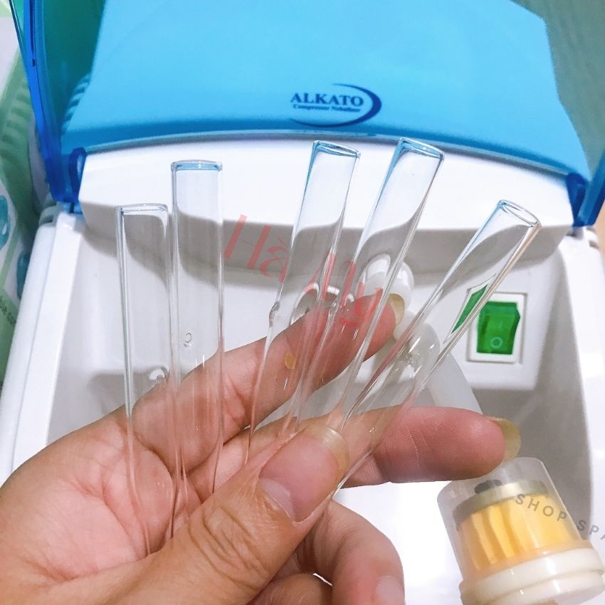 Ống Hút Mụn Thủy Tinh Loại Dày Cho Máy 5in1, Alkato