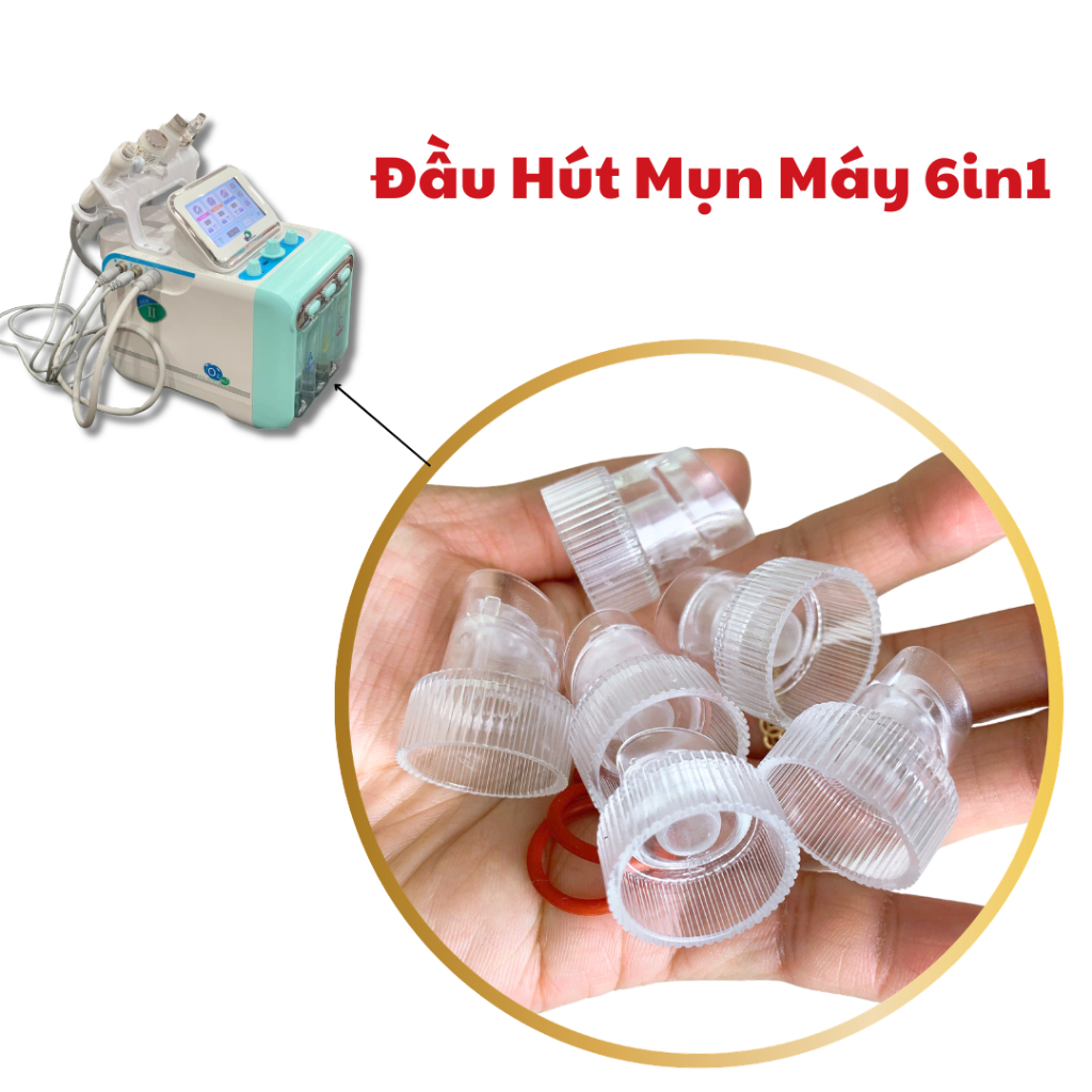 6 đầu hút máy 6in1