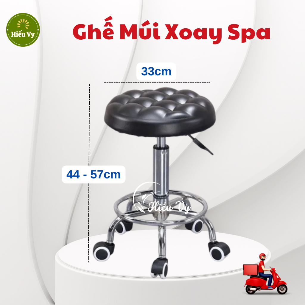 Ghế đệm múi ktv spa xoay 360 độ nâng hạ chiều cao