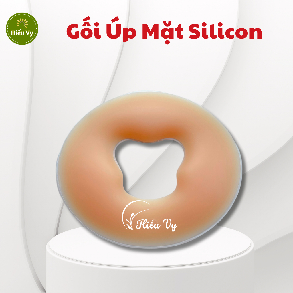 Gối Silicon Úp Mặt Cho Spa Loại 1 Mềm Mịn Không Mùi