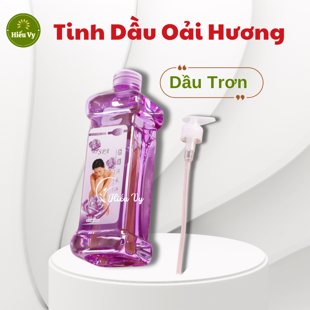 Tinh dầu massage body Oải Hương 500/750ml an toàn, lành tính | Tinh dầu matxa boy lavender cho spa