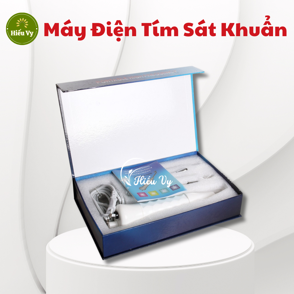 Máy Điện Tím Sát Khuẩn Cầm Tay Kháng Viêm, Giảm Mụn Trong Spa