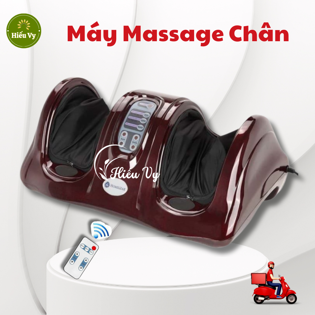 Máy massage xoa bóp bàn chân Foot Massager kèm điều khiển