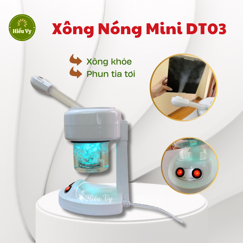 Máy xông mặt nóng mini DT03 xông khỏe cho spa và cá nhân