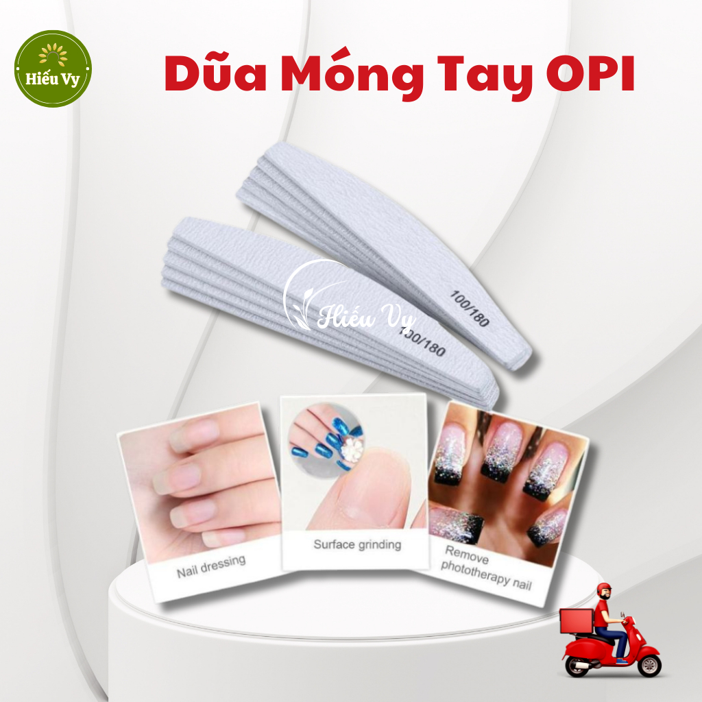 Dũa móng tay OPI loại dày dặn, Phao móng tay loại dày dành cho tiệm nails