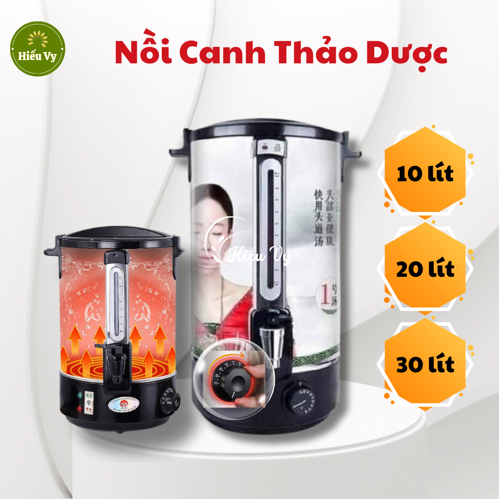 (10-20-30 lít) Nồi nấu canh thảo dược gội đầu dưỡng sinh | Nồi thủ đạo thang canh thảo dược