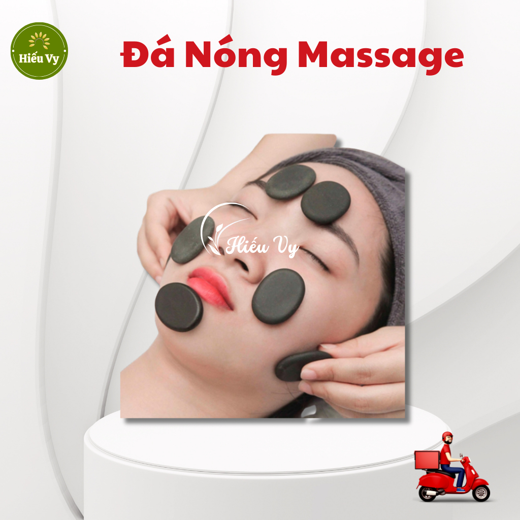 Combo Đá nóng nhỏ massage mặt và kẹp chân 3*4cm