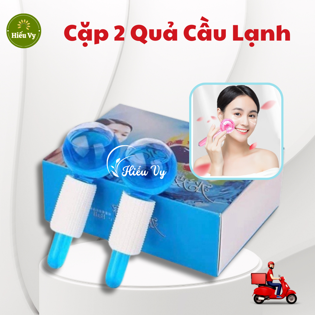 Cầu lạnh massage mặt đẩy tinh chất, thu nhỏ lỗ chân lông, giảm sưng viêm sau cho spa và cá nhân